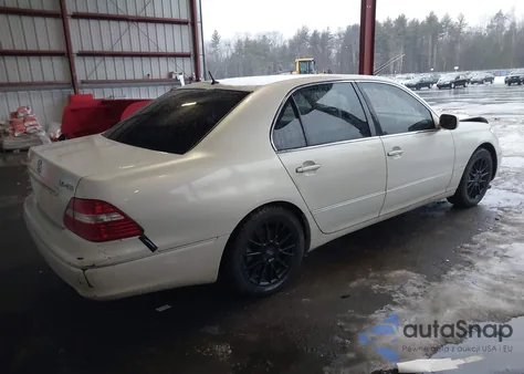 2004 Lexus Ls 430 z USA, uszkodzony, nr VIN JTHBN36F440134800